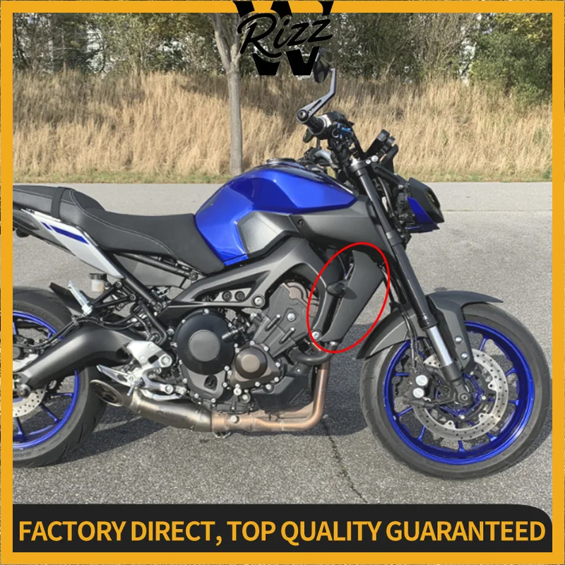 Motorcycle Accessories Radiator Side Panels Protector Cover Fairing For Yamaha MT-09 2017-2020 Inner Radiator Side Cover MT09