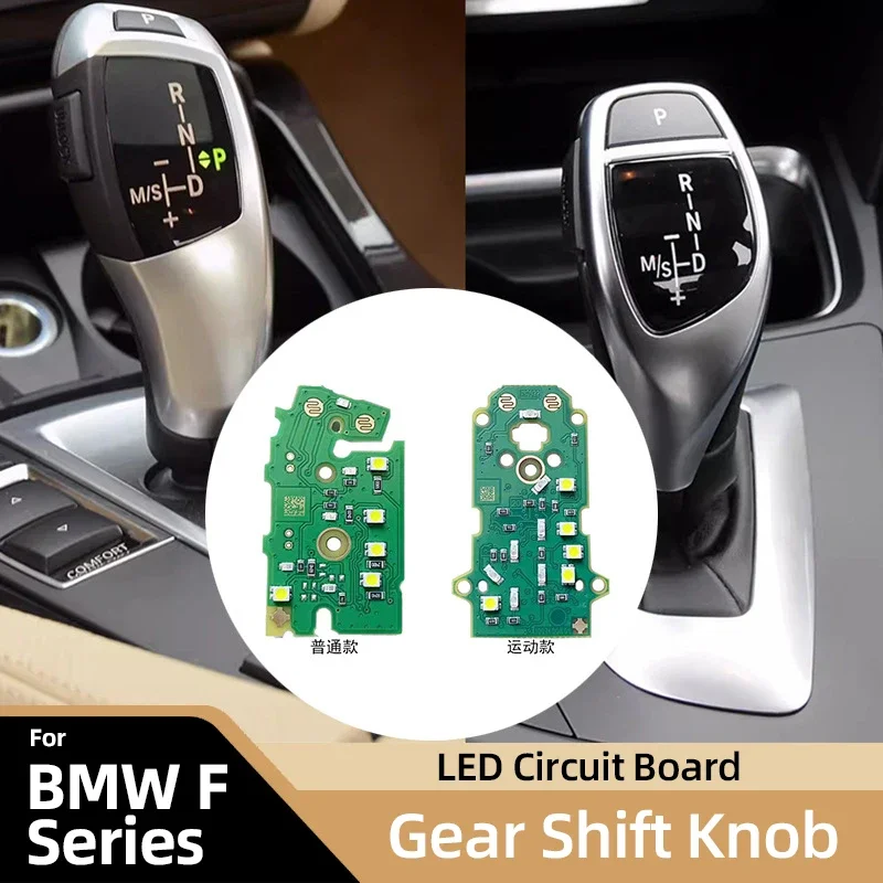 

Car LED Circuit Board Repair Gearbox Shift Knob Shifter Lever For BMW 3 5 6 7 F Series X1 X3 X4 X5 X7 F18 F30 520 528 530 550