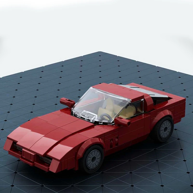 

302 шт. Moc Speed Champion Chevroletes Corvetteses C4 DIY строительные кирпичи развивающие строительные игрушки детский подарок