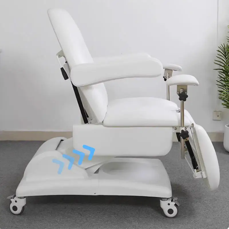Electric Gynecological Examination Bed With Height Adjustment PU Leather For Clinic And Private Care
