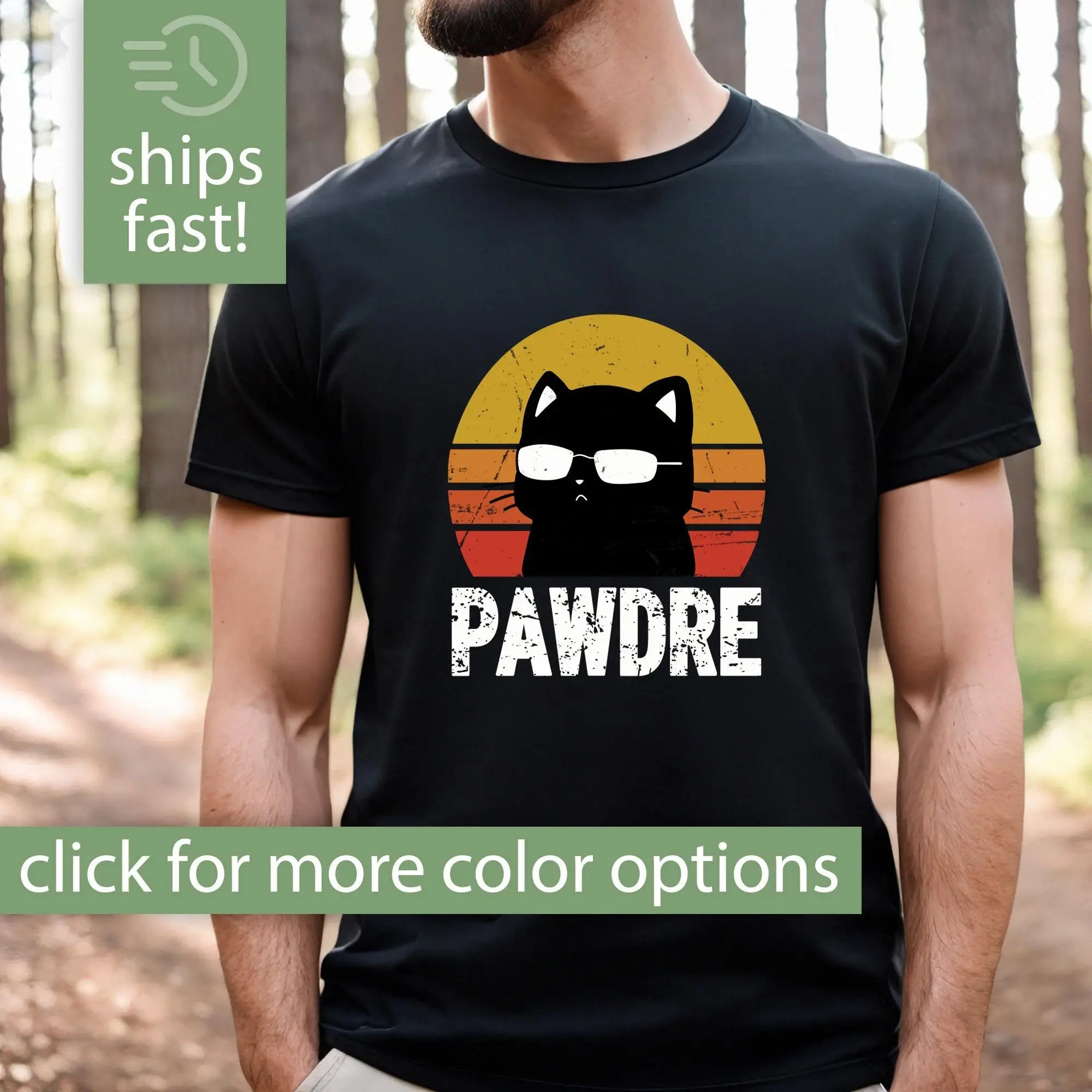 

Pawdre Cat Dad T-Shirt Funny Pet Lover Graphic Tee S-3XL Casual Summer Streetwear Father’s Day Gift 2025 New Arrival