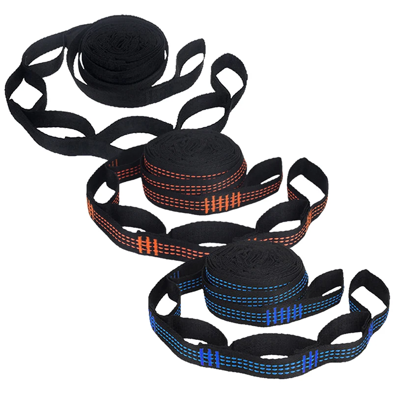 2PCS Hammock Straps Extra Strong Lightweight Rope and 600lbs Breaking Strength Non-Stretch image 5