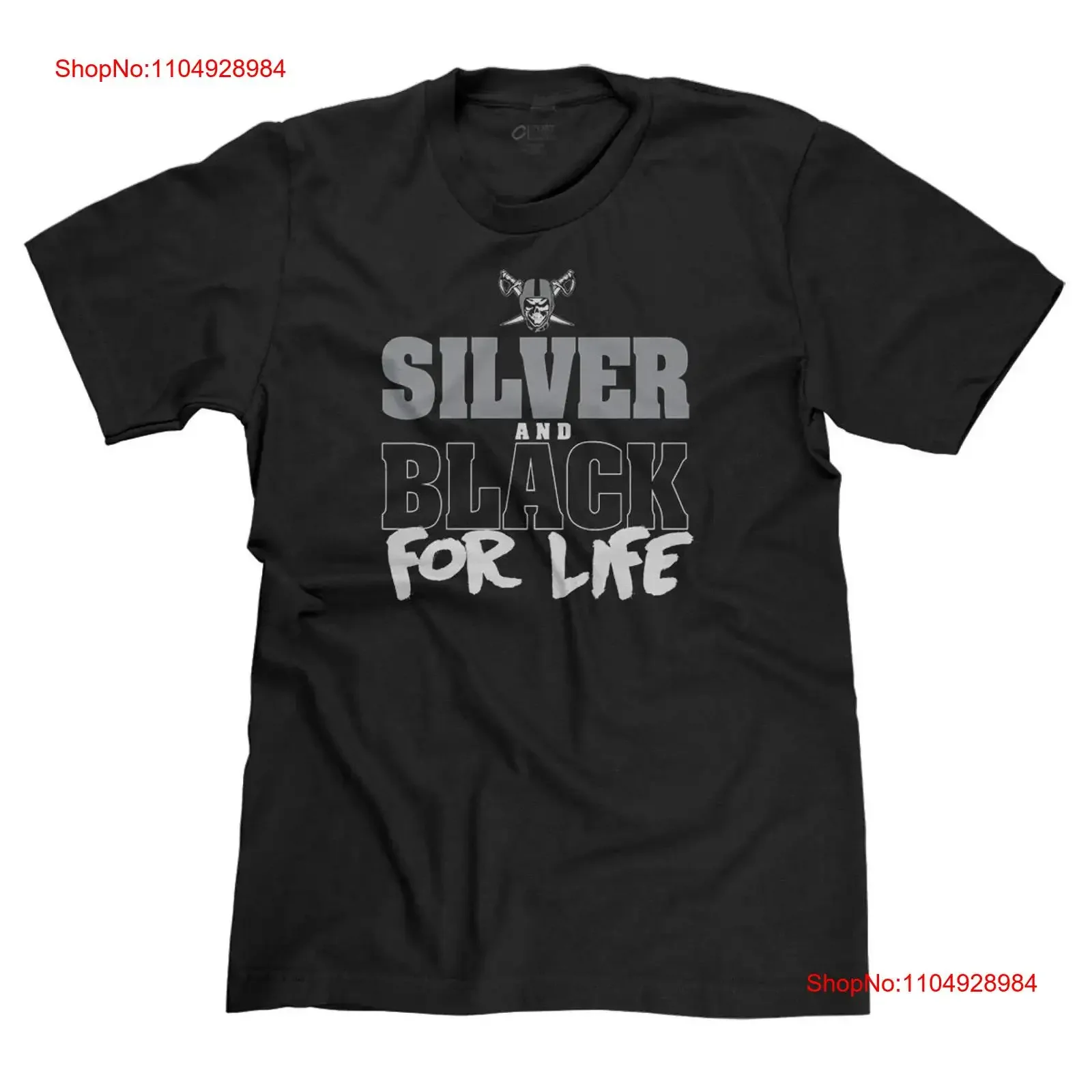 

Silver and Black for Life Oakland Thug Fan T shirt vintage Washed Top For Everyday Wear Slightly Casual Comfortable graphic