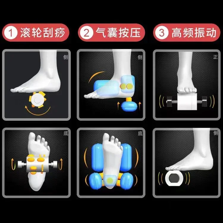 Calf F Sole Automatic Kneading Heating  Sole Foot Home Foot Massager