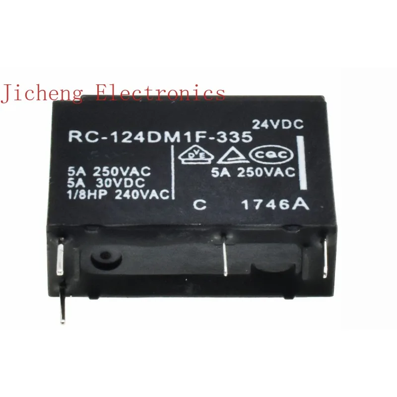 10PCS G5NB-1A-E -24V HF46F-24-HS1T Replacement RC-124DM1-335