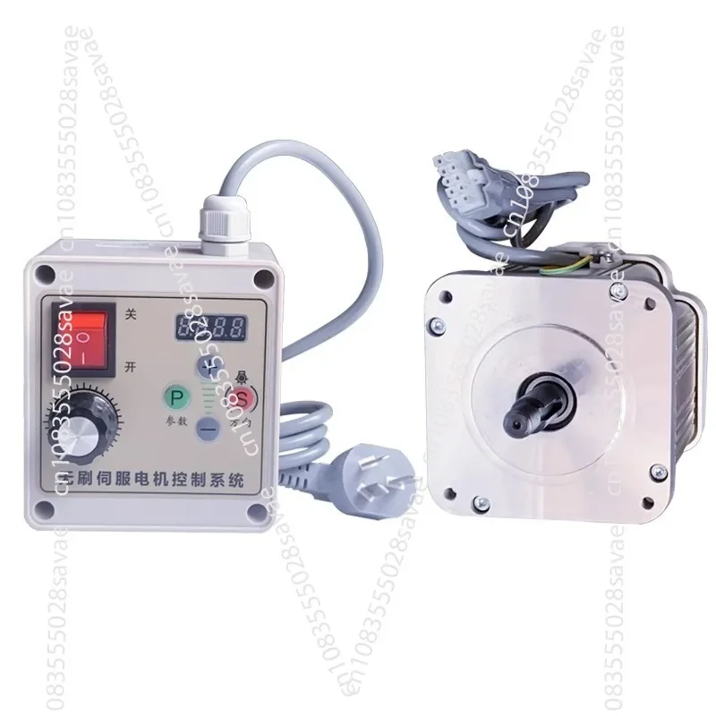 Speed Regulating Motor AC 220V Geared Motor Brushless Energy Saving High Power Woodworking Belt Sanding Machine