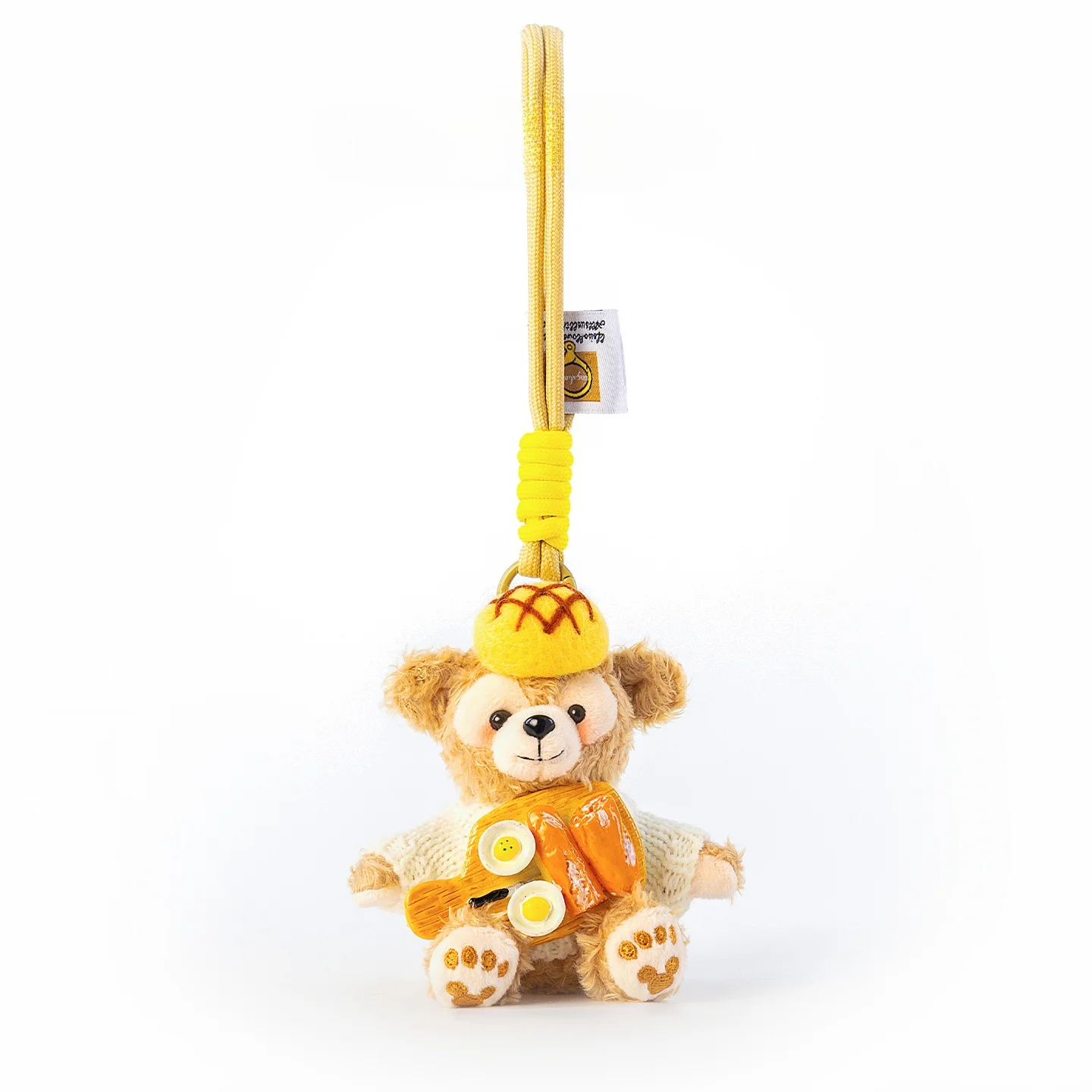 cute-bear-keychain-plush-toy-bag-charm-herberry-sherry-mei-plush-fabric-animal-doll-polyester-fiber-filled-toy-for-ages-3