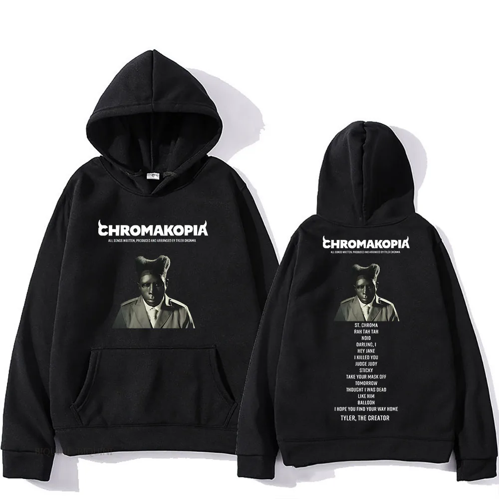 Tyler The Creator Hooded for Autumn/Winter Fashion Hip Hop Retro Sweatshirt Funko Pop Fleece Clothing Sudaderas Casual Pullovers