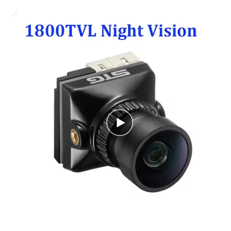 

BAT 1800TVL Night Vision FPV Camera With 2.1mm Lens 1/2.8 Sensor D-WDR NTSC/PAL Switchable for RC FPV Racing