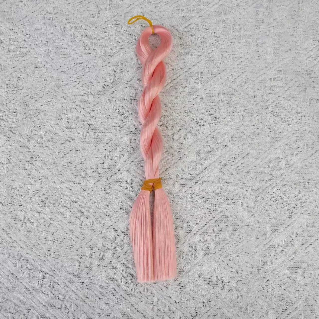 Pink Doll Hair BJD SD Transplant Wigs 1/3 1/4 1/6 Soft Long Hair DIY Accessories