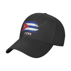Baseball Cap Cuba Flag Cool Cuban Fans Wild Sun Shade Peaked Adjustable Outdoor Caps for Men Women