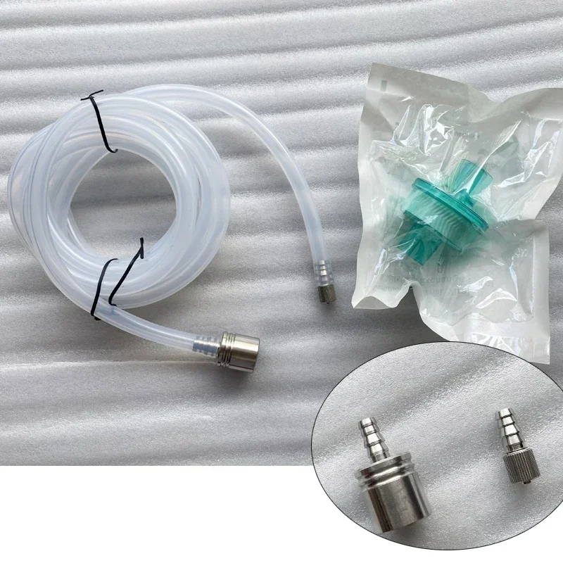 Luerlock Connector En Siliconen Slang Filter Snelle Connector Siliconen Buis