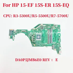 Papan Utama DA0P5JMB6E0 DA0P5JMB6D0 Untuk Motherboard Laptop HP 15-EF 15S-ER 15S-EQ CPU: Uji AMD R3-5300U / R5-5500U / R7-5700U OK 12 penjualan terbaik da0p1bmb6d0 - №
