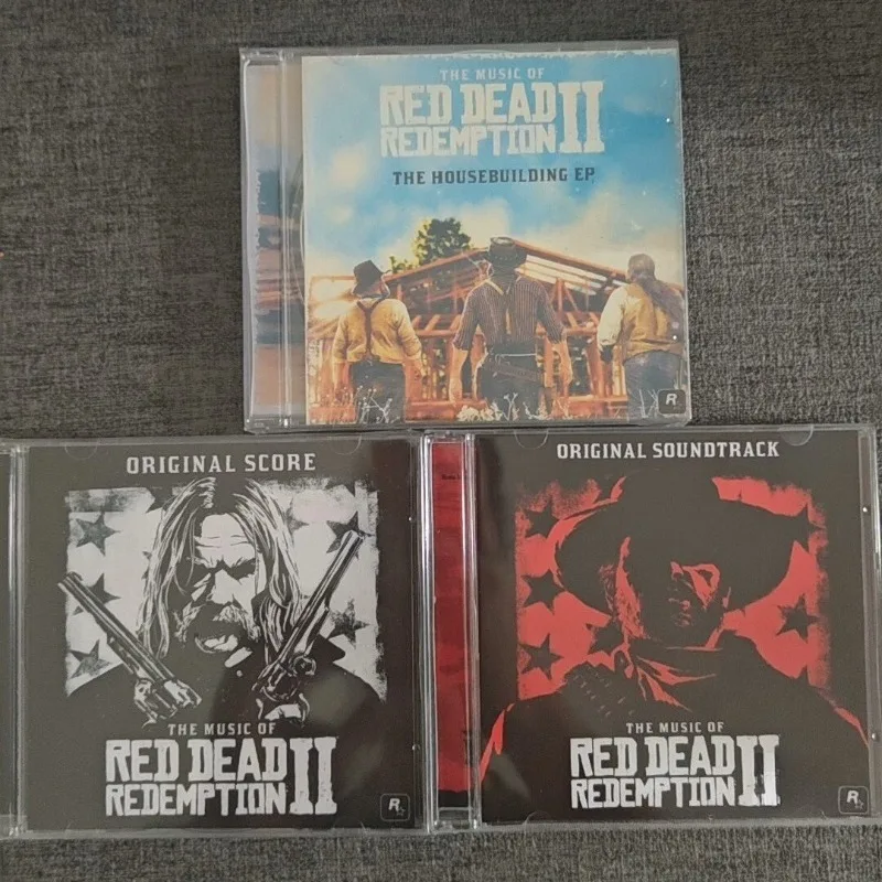 

Музыкальный CD-набор Western Game Music (3 диска): Оригинальный саундтрек и музыкальная запись Red Dead Redemption II, премиум-качество без потерь для любителей музыки
