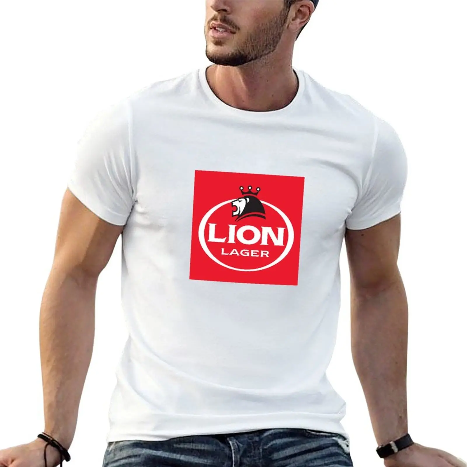 Zimbabwe’s Lion Lager T-Shirt funny costumes anime stuff funny t shirts men