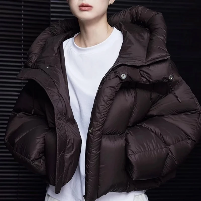 2027 Hot Sale Winter Parka Women Hooded Cotton Puffer Bread Jacket Zip Up Korean Casual Loose Thick Warm Outwears куртка женская