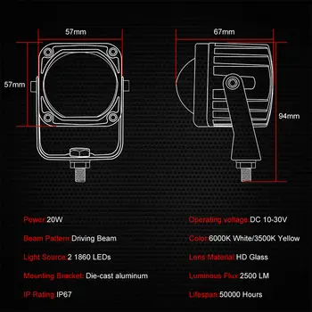 8 best sales Motorrad-Nebelscheinwerfer - №4