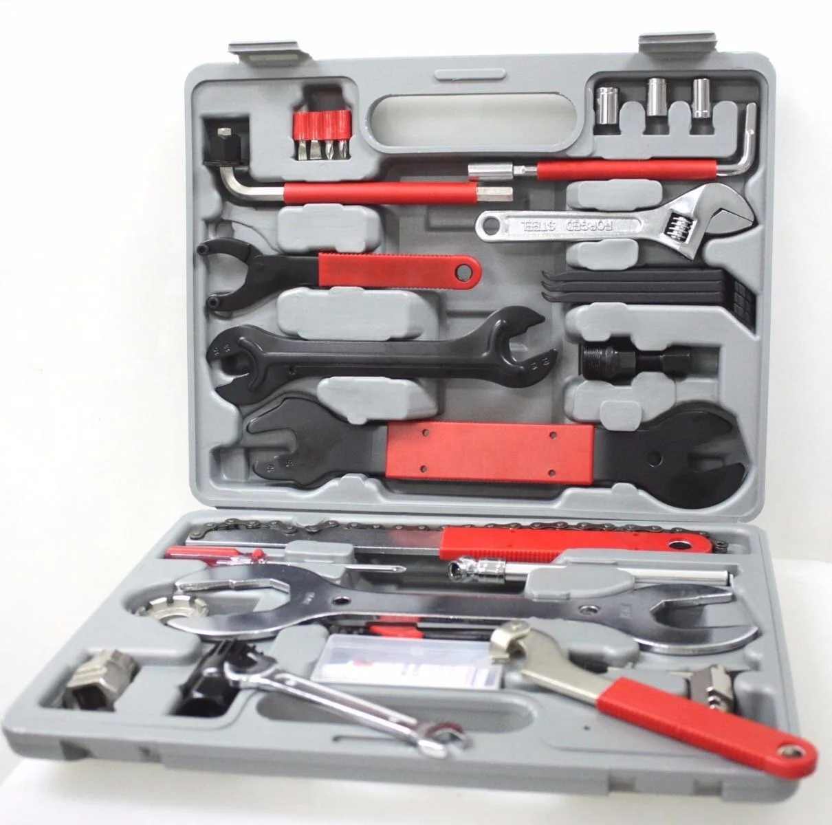 

New Design 44 in 1 Bike Bicycle Repairing Tool Set Kit Case Box Universal for Mountain Road Bicycle Repair Tool Sets