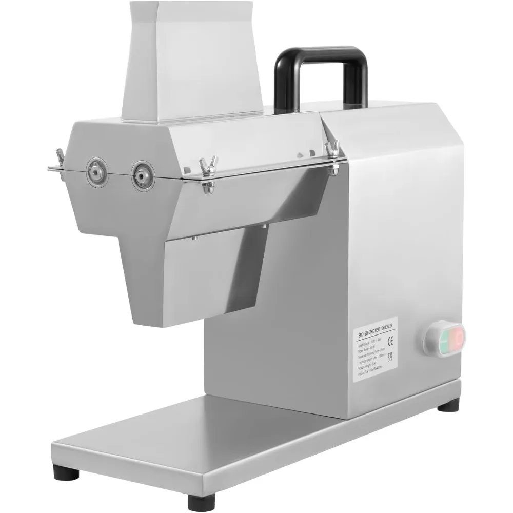 

Commercial Meat Cuber Tenderizer Machine, 450W Commercial Heavy Duty Meat Cuber Tenderizer Tool Food Grade 304 Stainless Steel