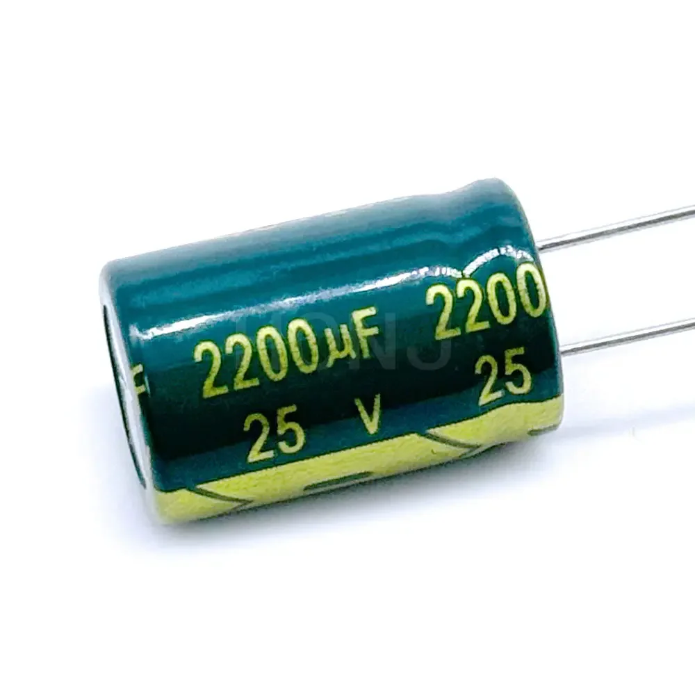 10-20PCS 25V2200UF Aluminum Electrolytic Capacitor Original Low Esr/impedance High Frequency Size 13*20 2200uf25v 25v2200uf 20%