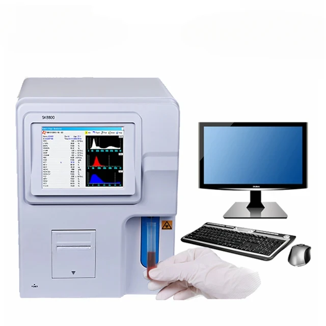Hot sales Fully Automatic hematology Analyzer Three-part classification cell routine Analyser