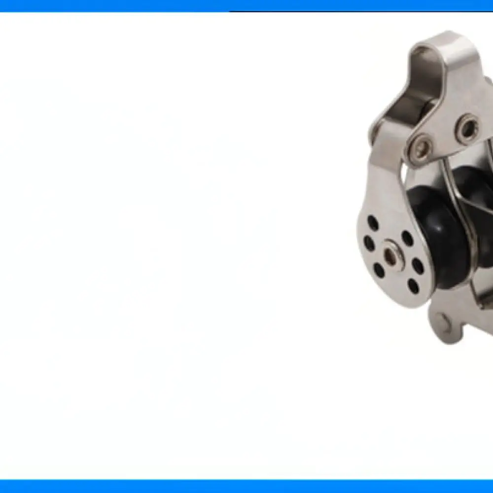For For RICHWITS Stainless Steel Pulley Block Nylon Roller Outdoor Sailing Boat Yacht Canopy Tensioning Rope Guide