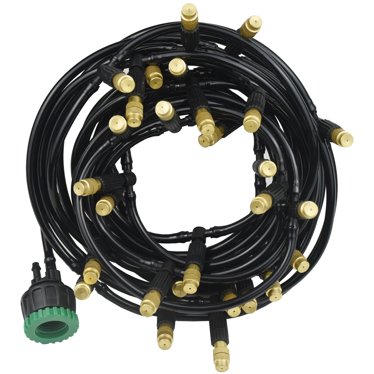 5-50M Garden Irrigation Watering System Fog Nozzle Irrigation Kit Automatic Spray Misting Plant Watering System Greenhouse Patio