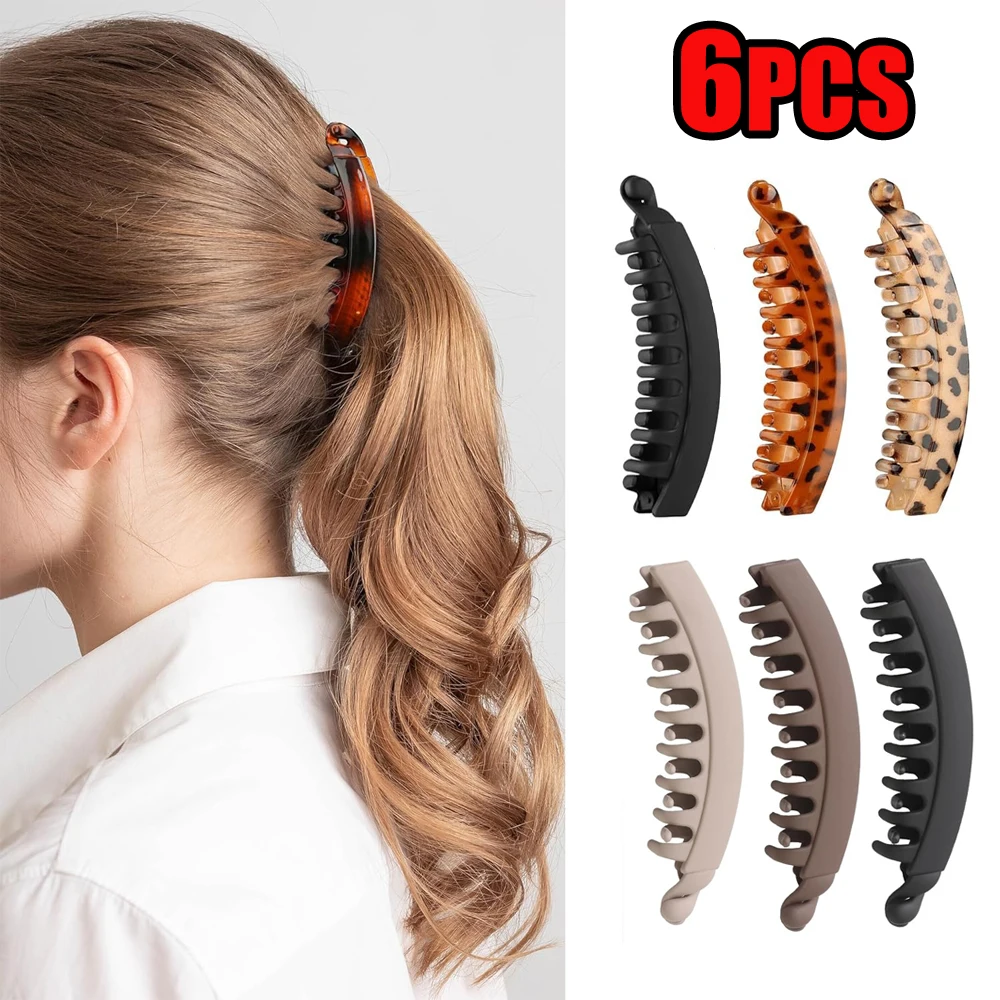 Haarspange in Form einer Schildkröte, Bananen-Haarspange, fischförmige Haarnadel für Damen, Haarklammern, Twist-Klammer, Pferdeschwanz-Haarspangen, Kopfschmuck, Haar-Accessoires