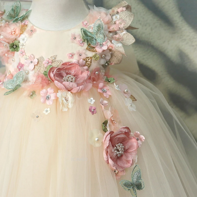 Girls Lolita Dress 3D Flowers - Women'S Formal Wear For Girls review and price