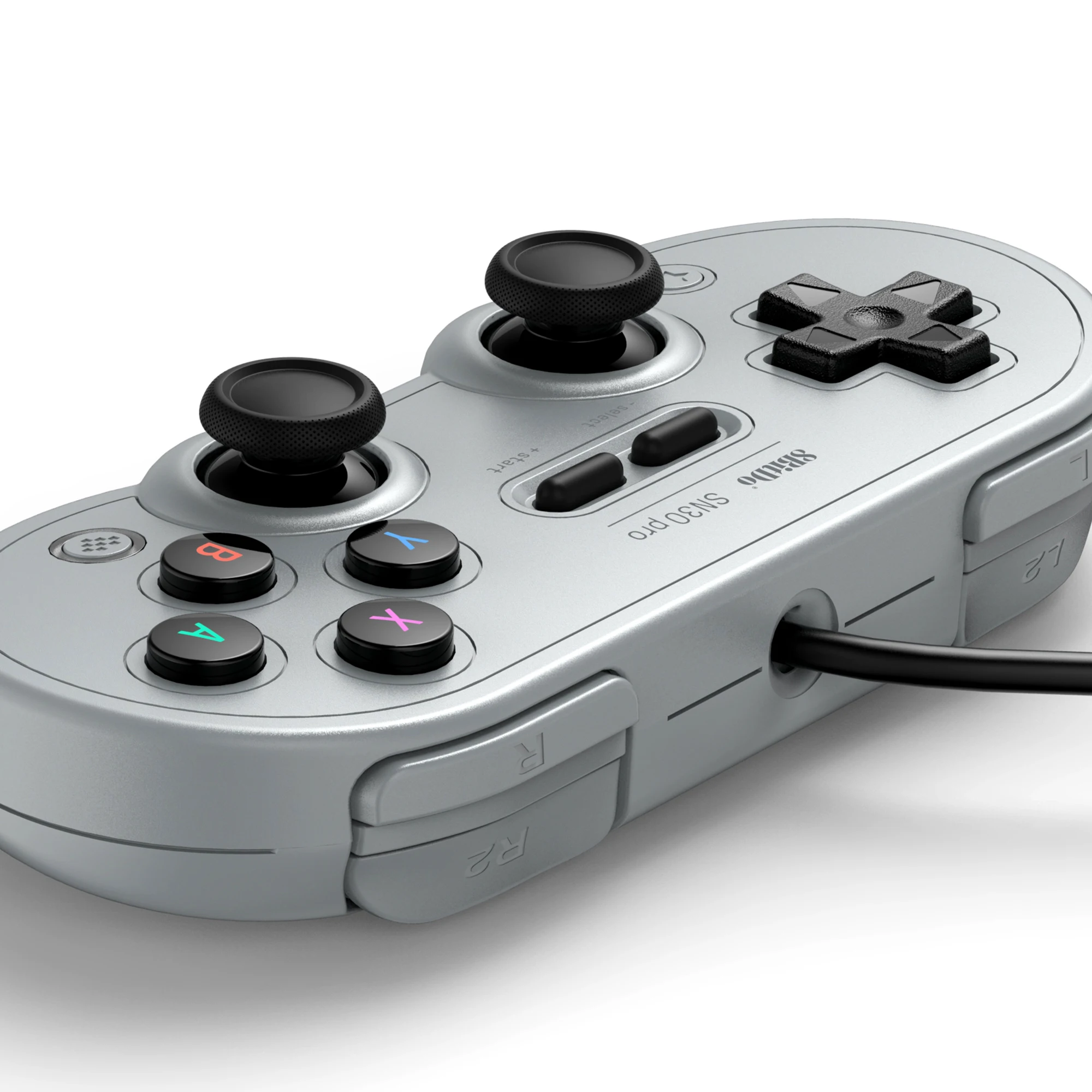 8BitDo SN30 Pro USB Gamepad Joystick Przewodowy Kontroler z Kablem USB do Nintendo Switch, Windows, Raspberry Pi — zdjęcie produktu 4