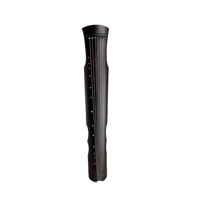 Guqin Fuxi Style Professional Raw Lacquer Cedar Wood Pure Handmade Fuxi 7-stringed Zither Concert Grade Guqin HHF-9