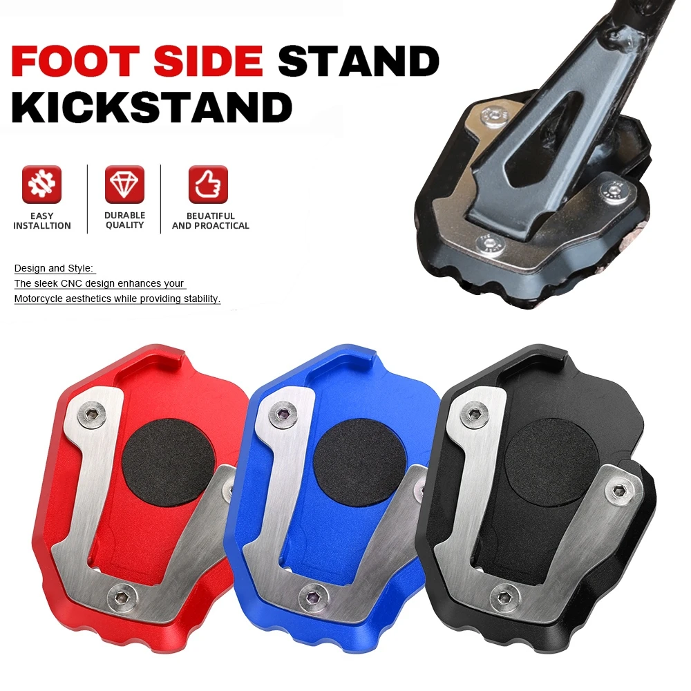 Motorcycle Kickstand Foot Side Stand Extension Pad For Honda Africa Twin CRF1100L CRF 1100 L Africa Twin Adventure Sports ES DCT