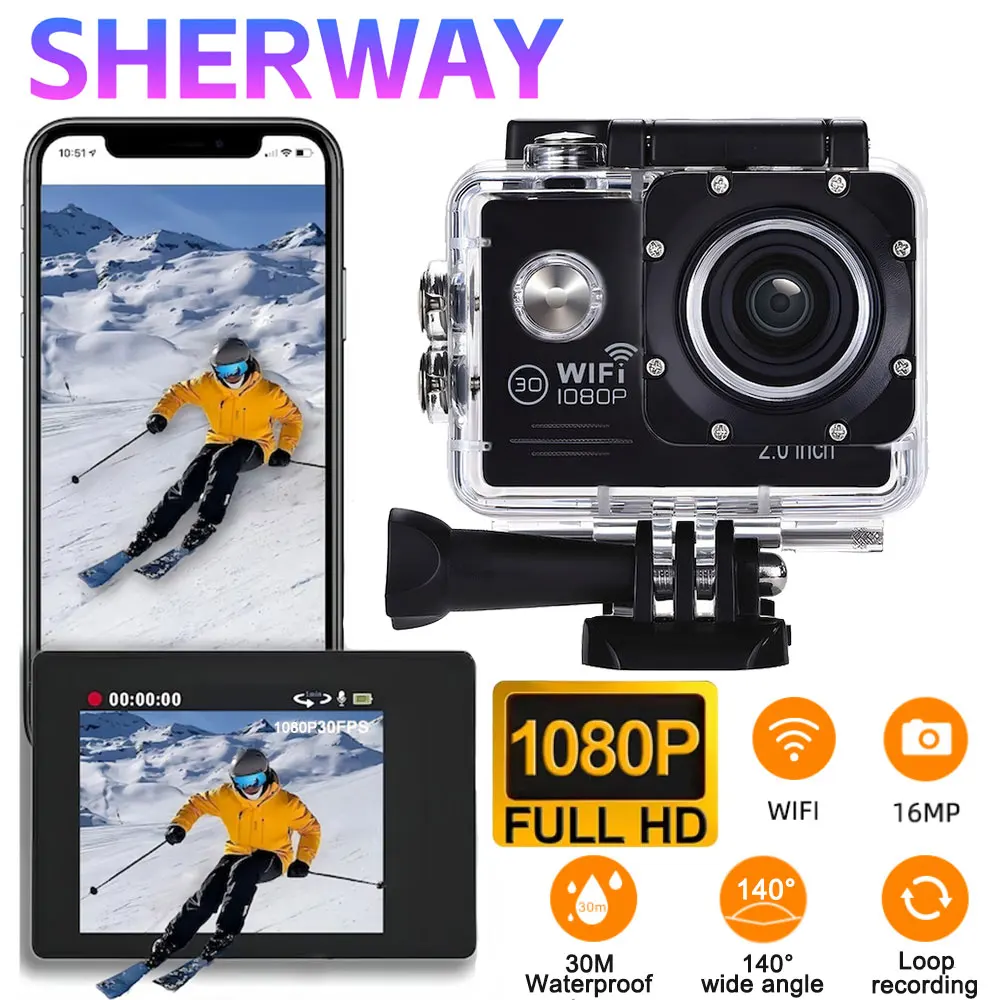 Action Camera 1080P… - image