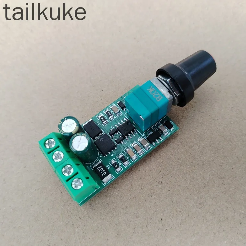 2pcs DC Brushed Motor Speed Regulator with Overcurrent Protection