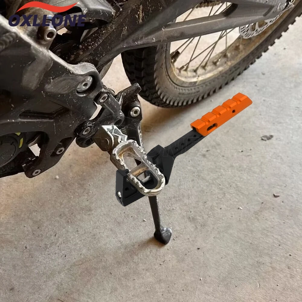 For 690 SMC 690SMC-R 690 Enduro R 2007-2024 2025 CNC Aluminium Passenger Footpegs Extensions Adjustable Front Foot Peg Extender