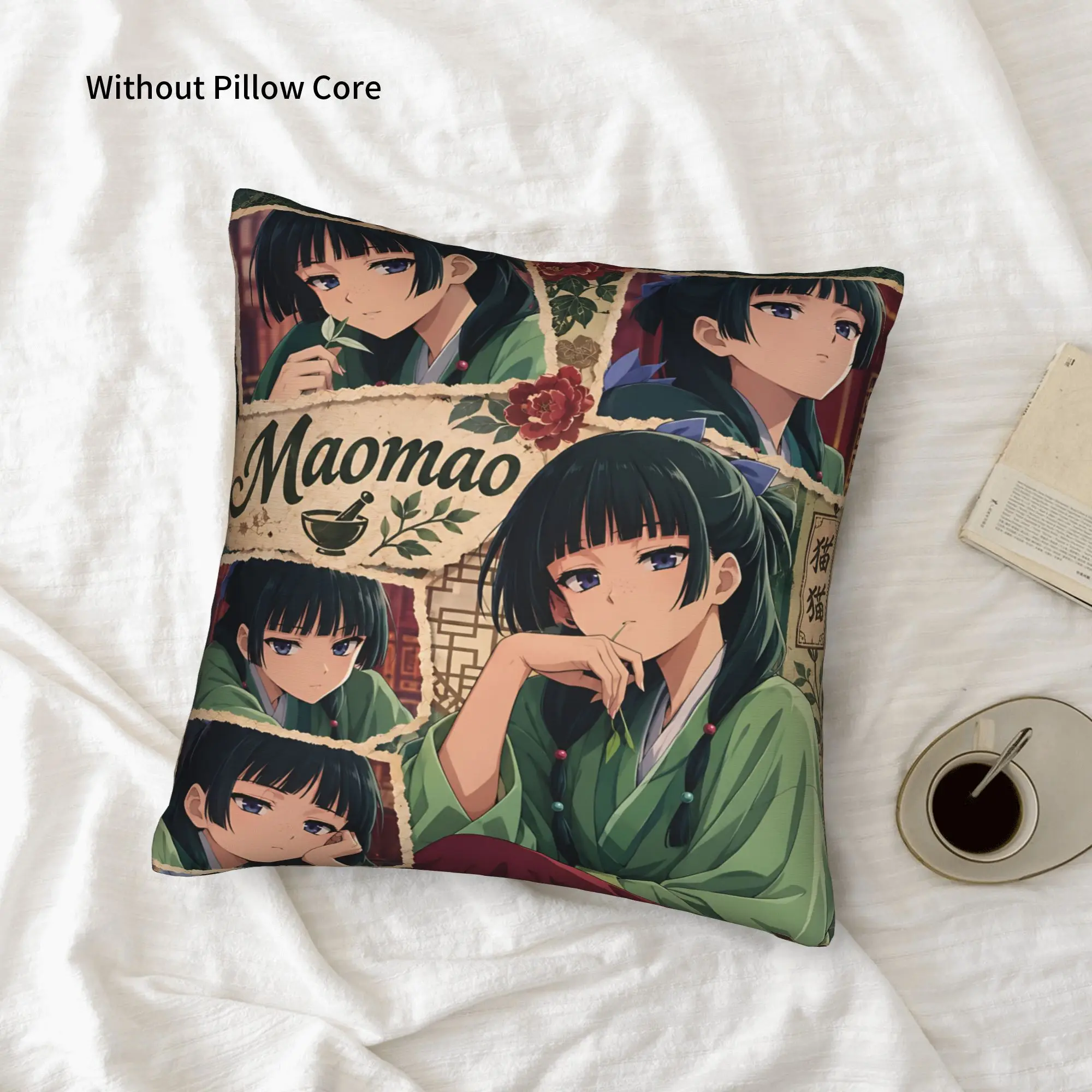 1PC The Apothecary MAOMAO Pillow Case Home Decor Items Double-Sided Printing  Sofa Cushion Bedroom Bedside Pillow
