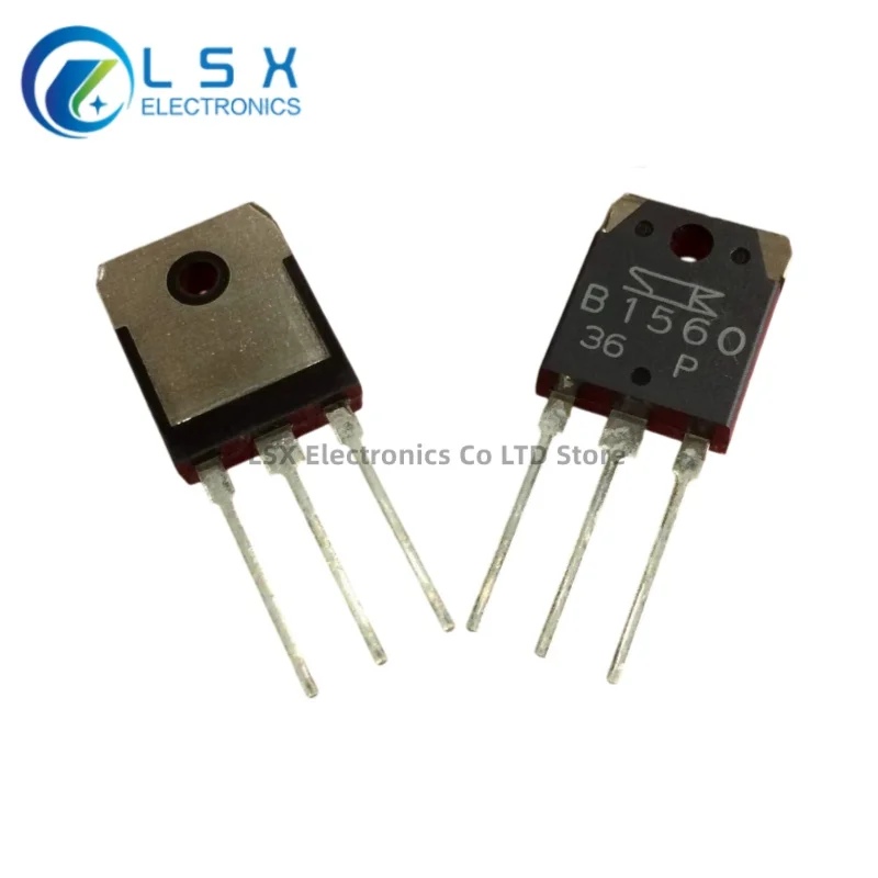 5Pairs(10PCS)-10Pairs(20PCS)/Lot 2SB1560 B1560 + 2SD2390 D2390 TO-3P 10A 160V Silicon Darlington Power Transistors