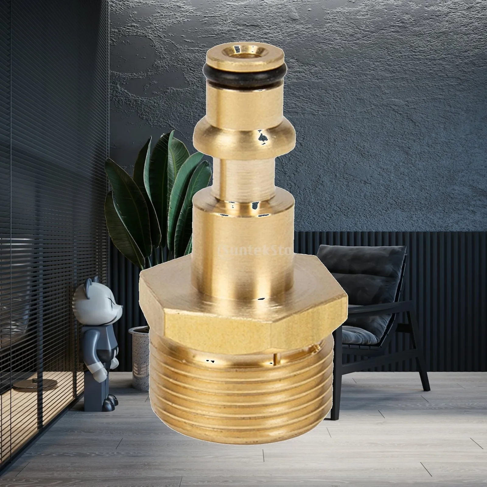 Hose Adapter Hose Parts Heavy Duty Fittings Solid Brass High Pressure for Garden Hose