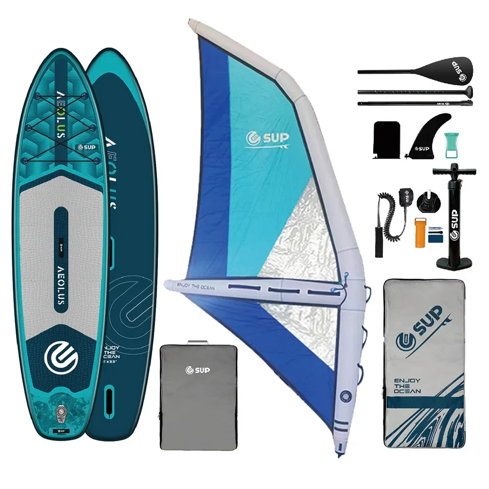 

Sup Stand Up Sail Inflatable Wind Surf Paddle Surf Windsurfing Board Windsurf Inflatable Windsurf Sail