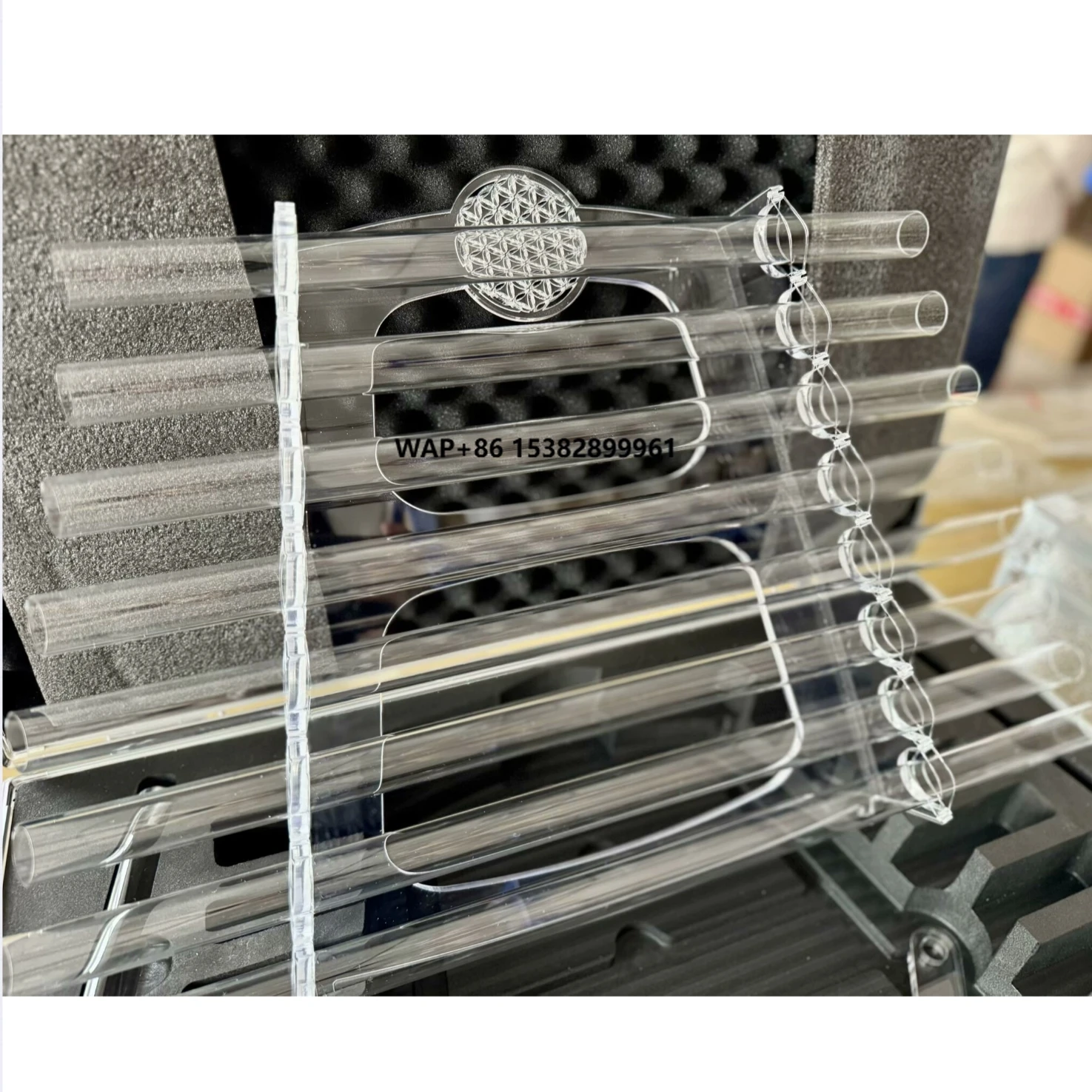 

Good Quality 99.99% Pure Singing Crystal Harp 432HZ for Sound Healing