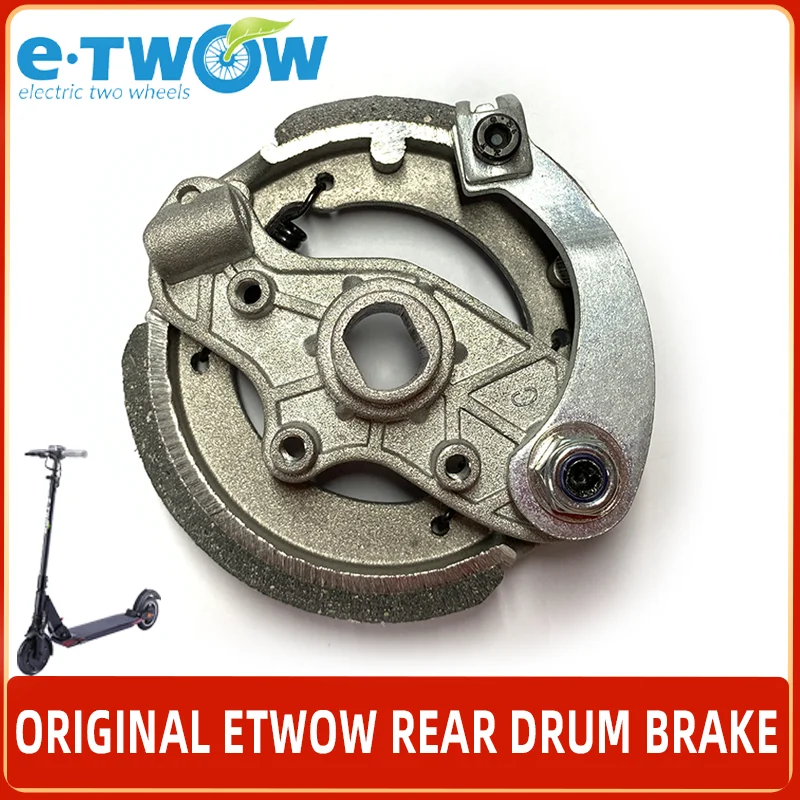 Original ETWOW Rear Drum Brake and Brake Pad for  E-TWOW S2 Electric Scooter  GT SPORT  2020 SE SL Booster