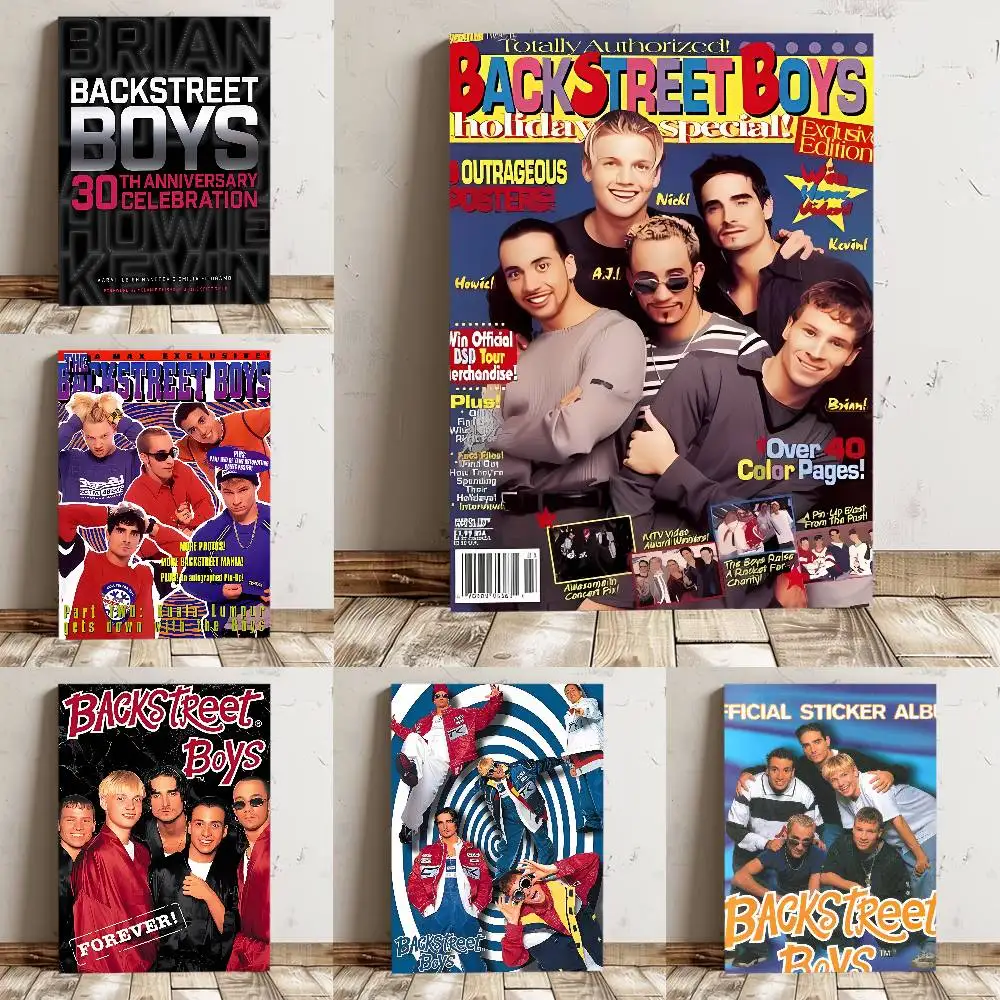B-Backstreet B-Boys Band Poster High Quality Print Waterproo