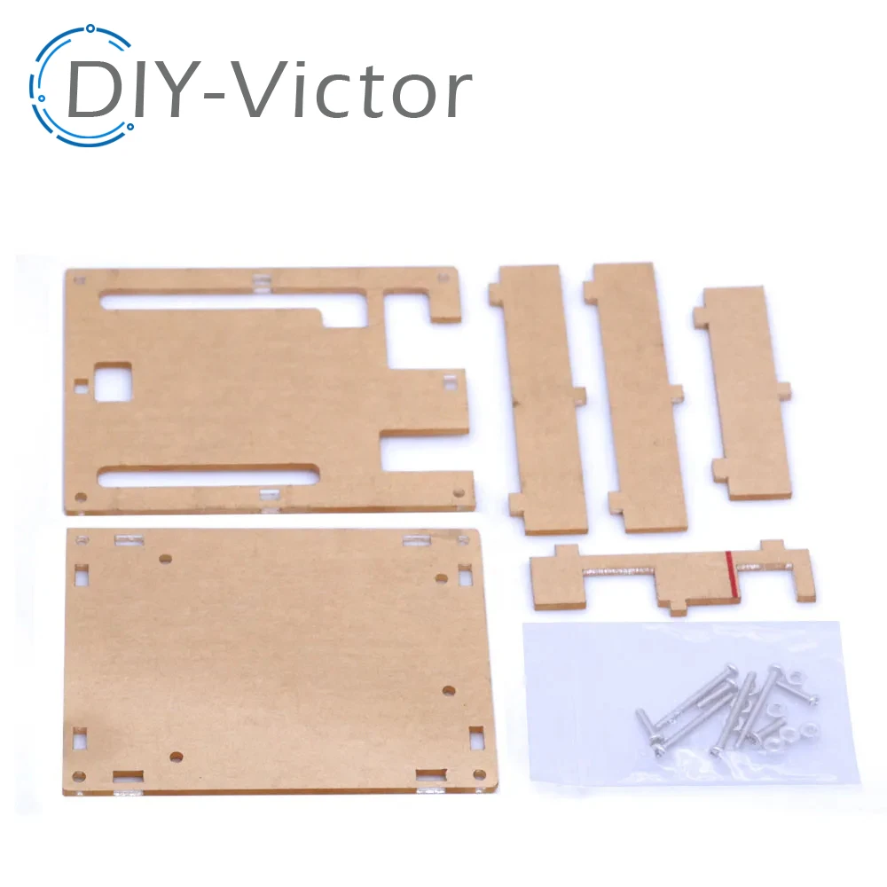 Acrylic Black ABS Plastic Case Shell Transparent Box for Arduino UNO R3