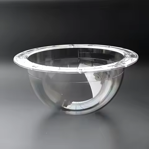5.72 Inch/187mm Clear Dome Flange Camera Shield Weatherproof Security Camera Protective Cover Pet Bed Hammock Skylight Window