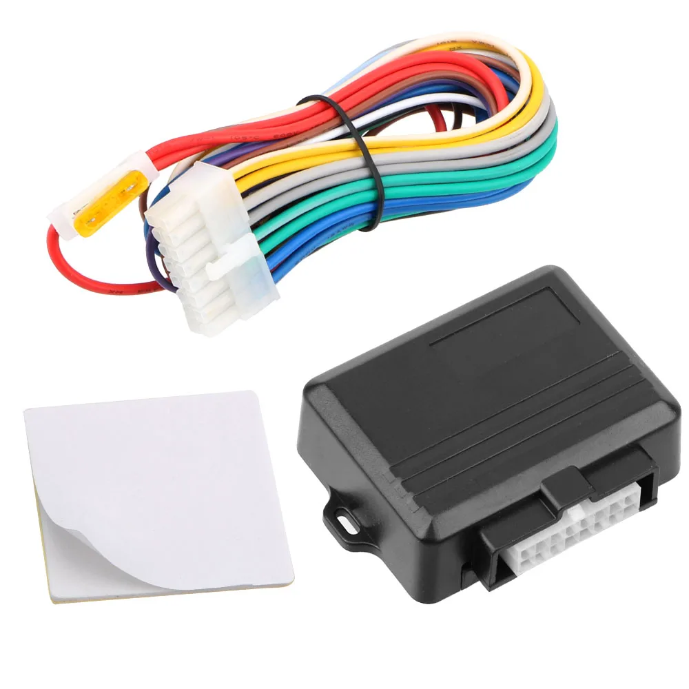 Sistemas de alarma universales de 12V para 2/4 puertas, cierre automático de ventanas, ventana eléctrica de coche, cierre enrollable, cierre remoto de ventanas