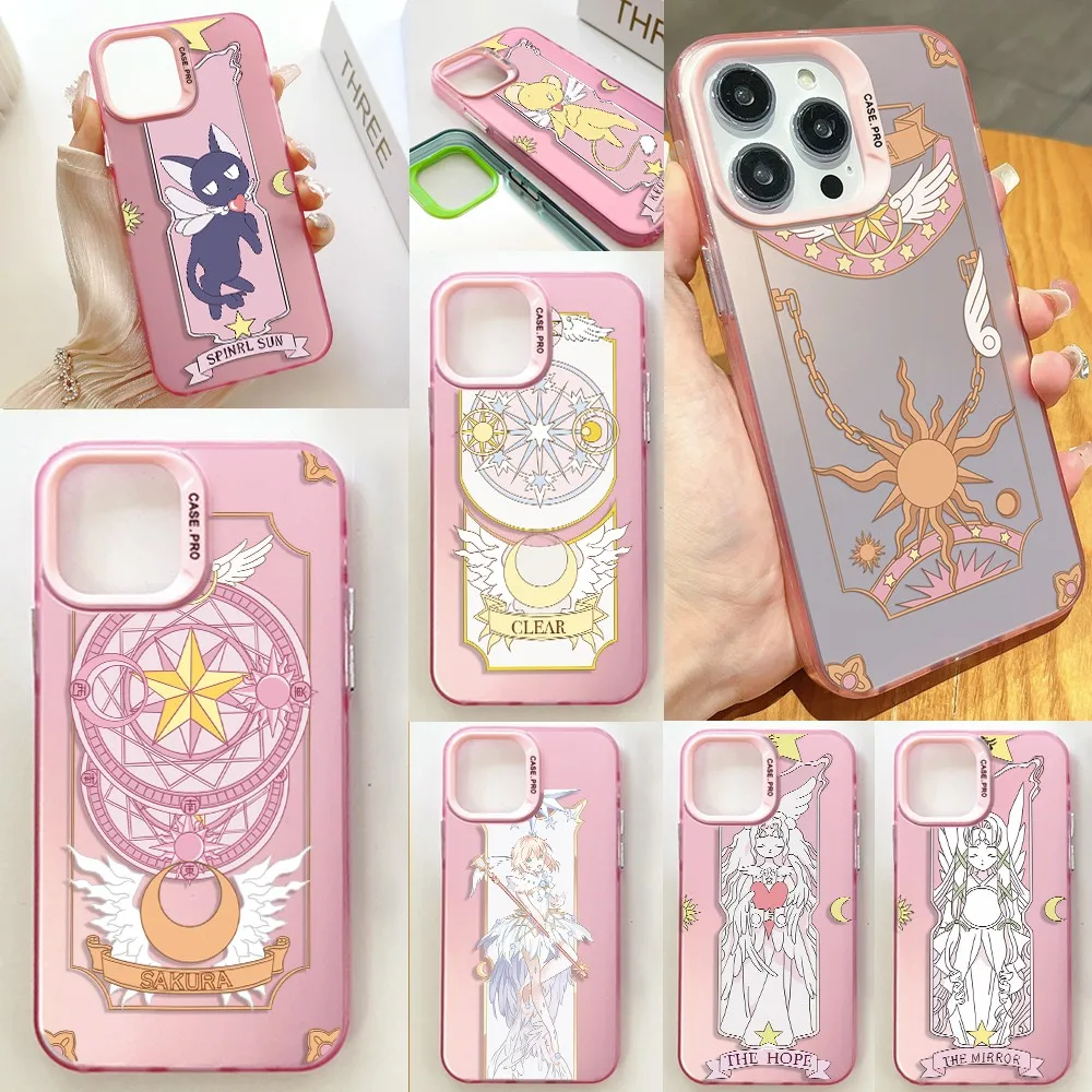 Card Captor Sakuras Anime Phone Case for Samsung Galaxy S24 S23 S22 S21 S20 Note20 Ultra Plus FE J7 Prime M31 M30S M23 5G Cover