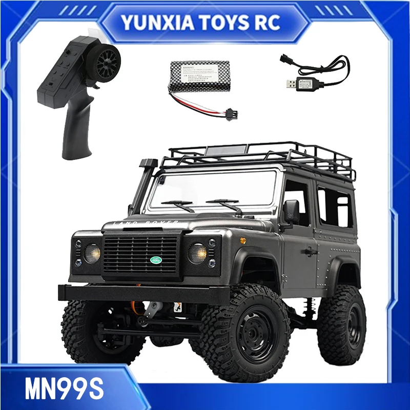 

Mn Mn99s Generation 1:12 Full Scale Four-wheel Drive Climbing Car Guard Turn Signal Upgraded Remote Control Toy Gift