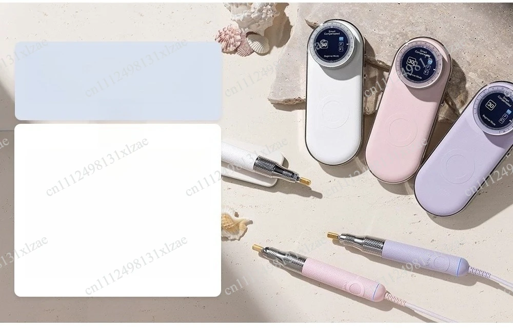 50,000 RPM Nail Grinder Polisher, Dustproof & Waterproof Pre-Treatment Machine – Professional Nail Salon Tool