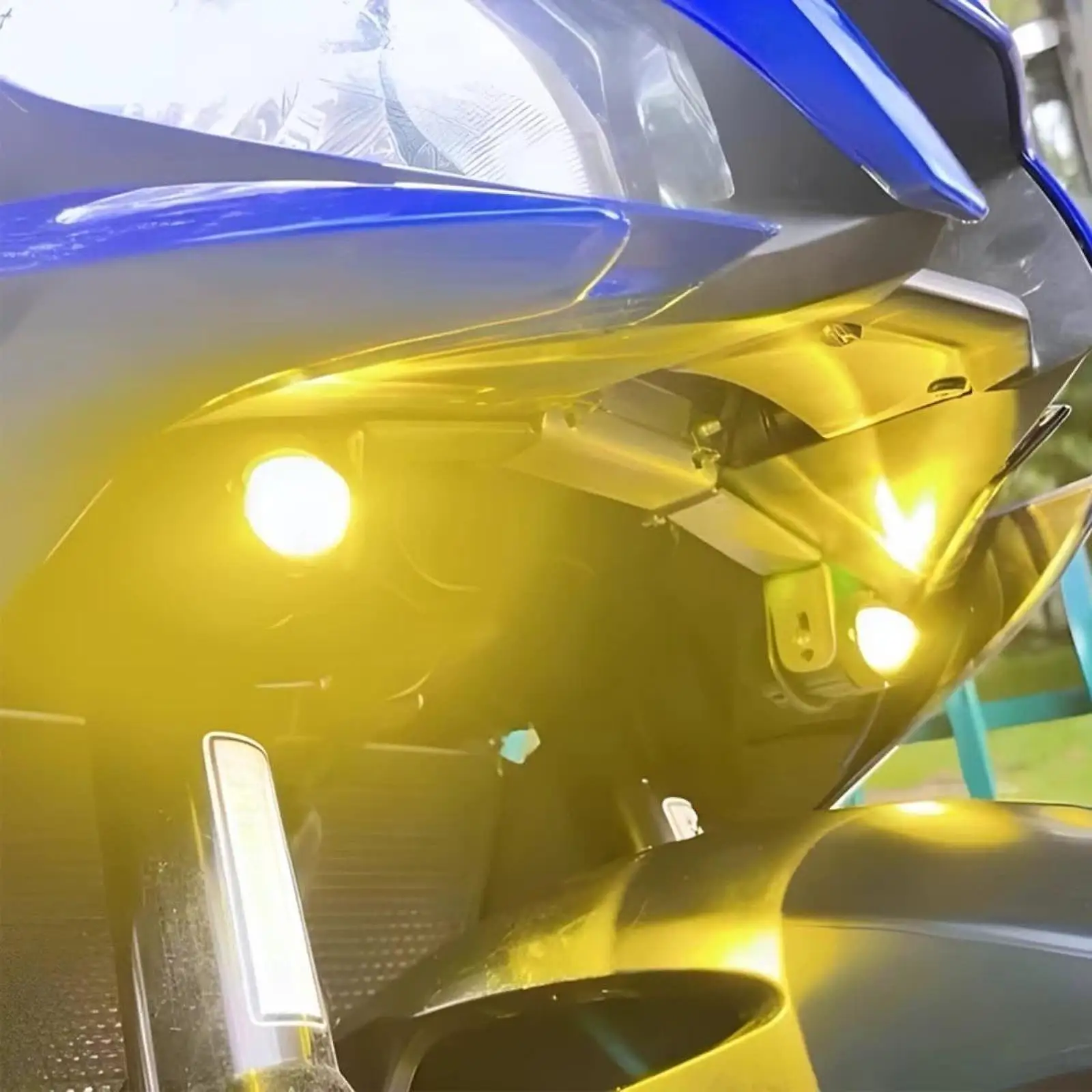 Motorcycle Spotlight Bracket Replacement, Portable Motorcycle Spotlight Mounting Bracket, Fog Light Holder, for Yamaha Yzf-r3