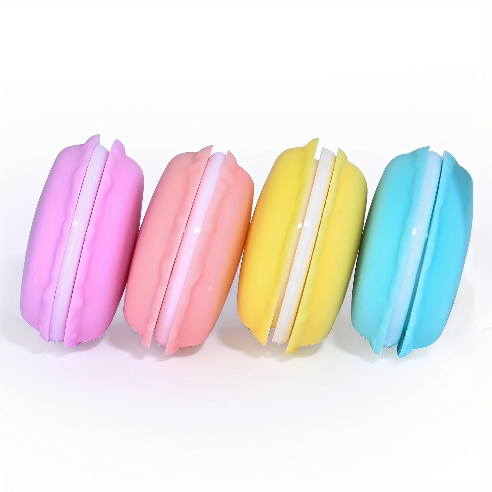 

Мини-коробка для хранения ювелирных изделий без брелоков, милый чехол-органайзер для конфетных таблеток, чехол для переноски макарон, подходит для кольца, ожерелья, сережек для девочек